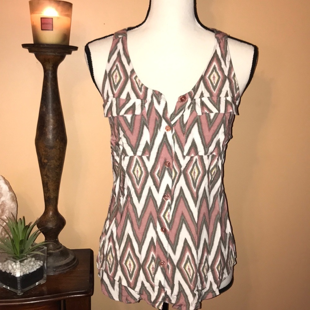 Patterned tank